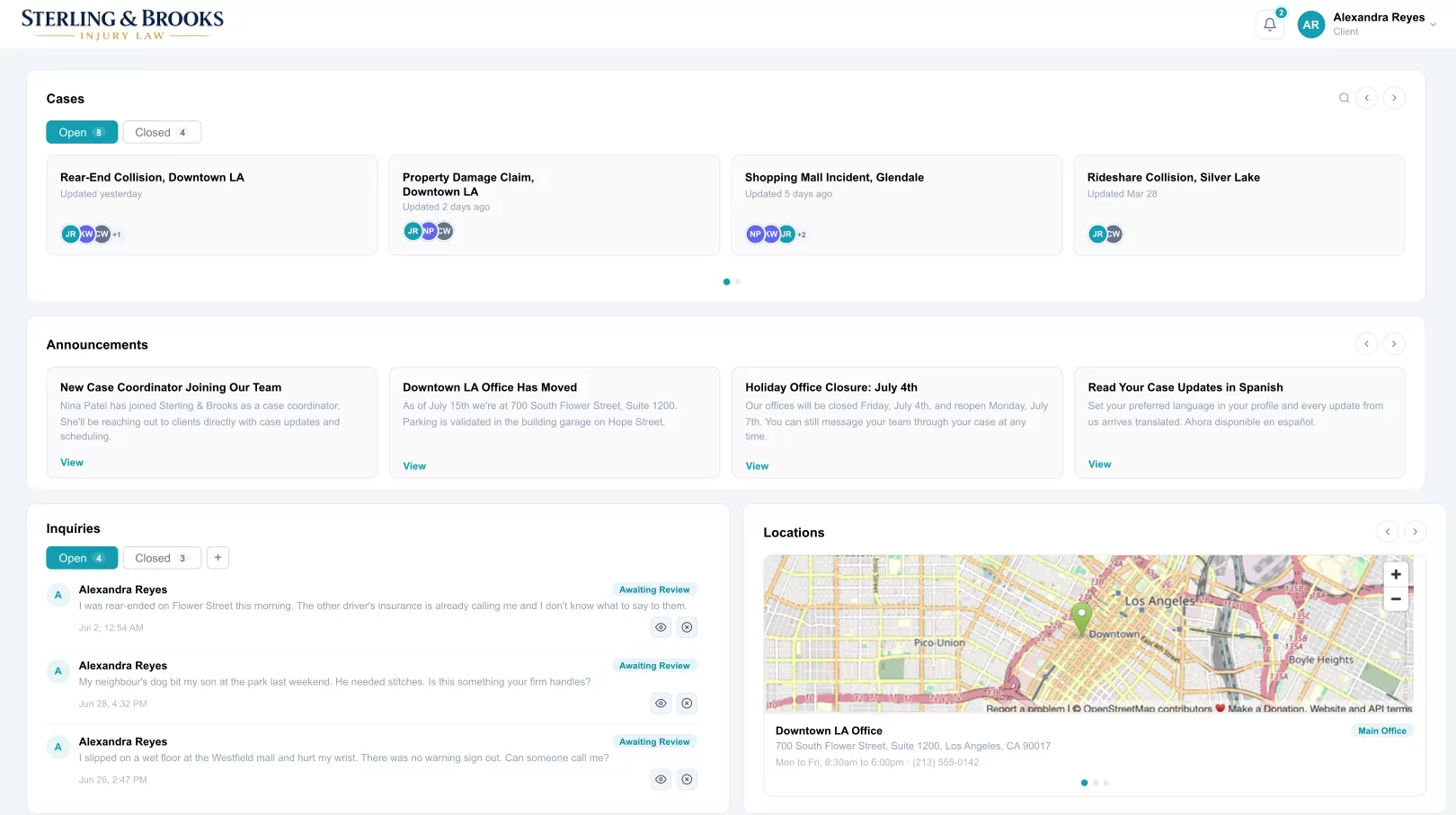 Case View screenshot